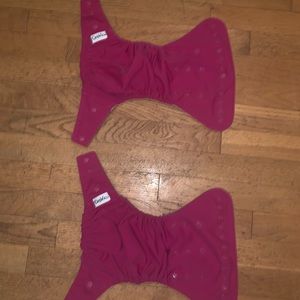 2 used groVia Diaper Shells